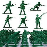 HAPTIME Classic Toy Soldiers Set (50 pcs), Green