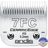 ANDIS COMPANY PROFESSIONAL CLIPPER BLADE FOR ANIMAL, DOG & PET GROOMING, COMPATIBLE WITH ANDIS CONAIR OSTER AND WAHL DETACHABLE-STYLE CLIPPERS - SIZE # 7
