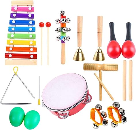 baby wooden instrument set