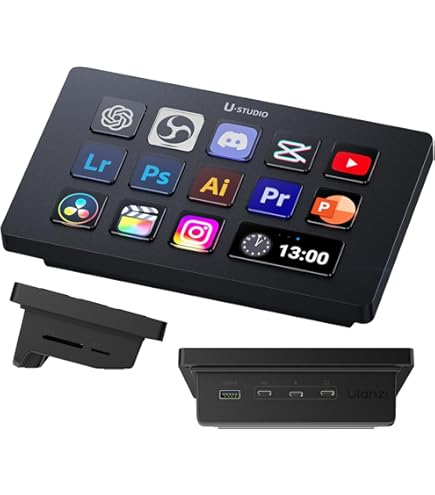 Amazon.com: ULANZI D200 U-Studio Stream Controller,14 LCD Keys