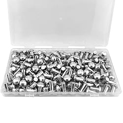 ALLCLEAN 1/4" Diameter X 1/2" Length Solid Aluminum