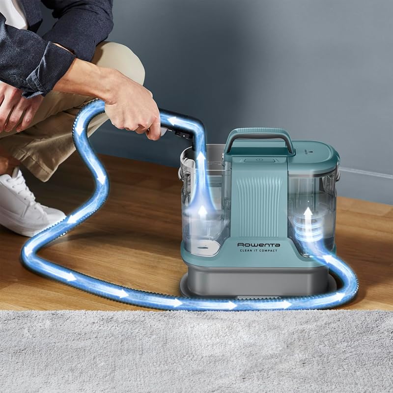 Clean It Compact, Aspiradora tapicerías 400W, 4 Acc, Hasta 11,5 Kpa