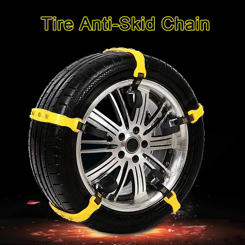 Car Snow Chains Snow Tire Chains for Cars Antislip Car Chains