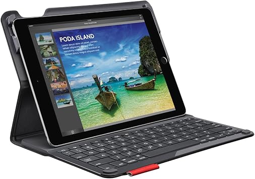 Logitech Type Protective Case With Integrated Keyboard For Ipad Air 2 Only Black Smooth Surface 920 006912 Amazon Ca Computers Tablets