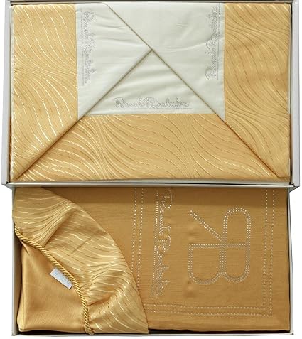 Complete Bed Bedspread Mod Piece Of Jewellery Renato Balestra Double Q484 Gold Amazon Co Uk Kitchen Home