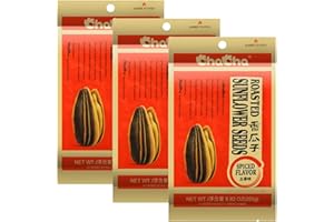 ChaCha Roasted Sunflower Seeds Spiced Flavor, 8.82oz, 250g (Pack of 3)