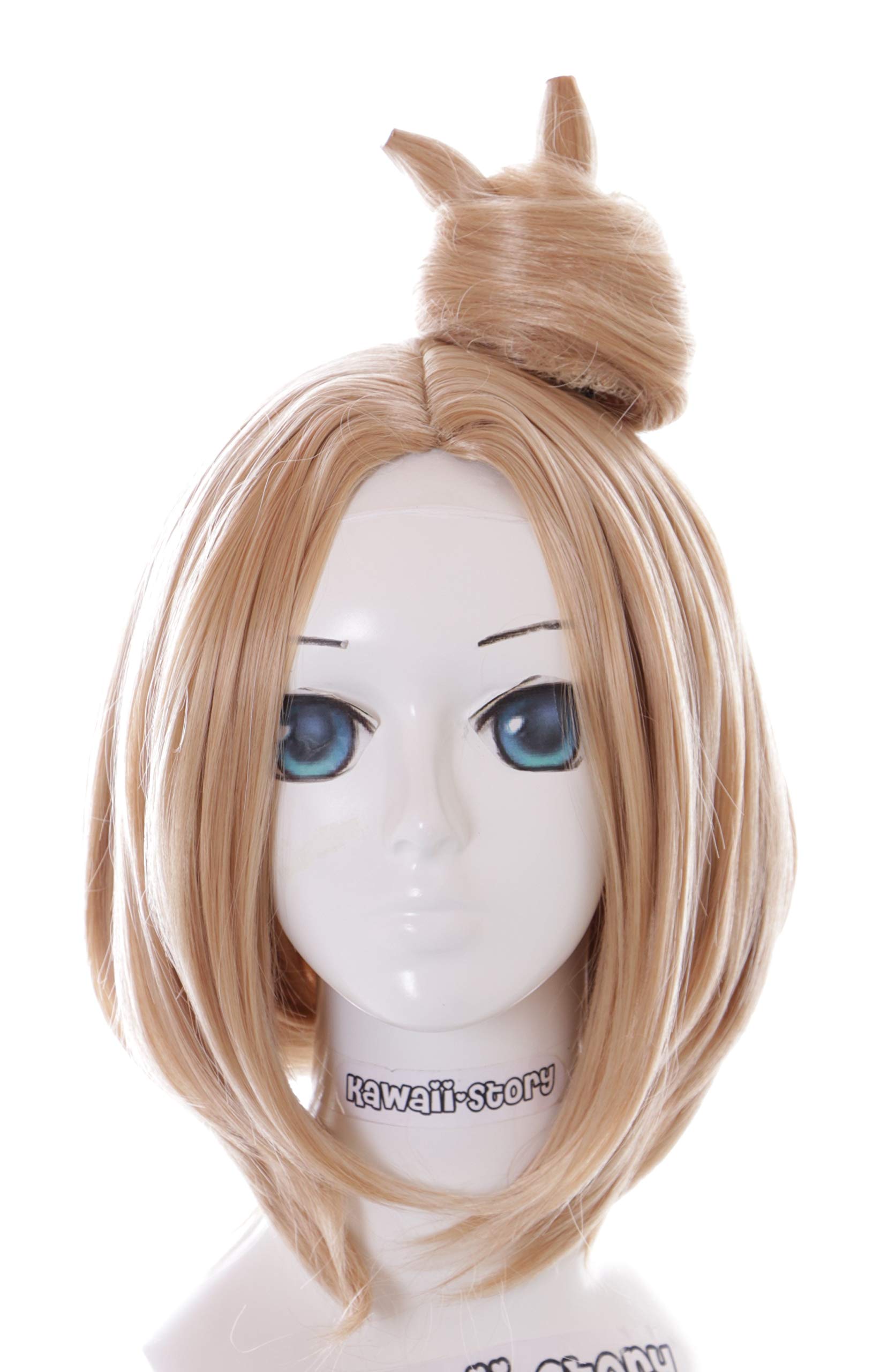 Kawaii-Story KS-235Y Blonde Bun Bob for Abigail Fate Grand Order Cosplay Wig Anime Manga