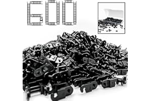 600PCS Technical Chain Link Tread Compatible with legoes 3711 and Other Brands Build Custom Tracks Vehicles Tank Track