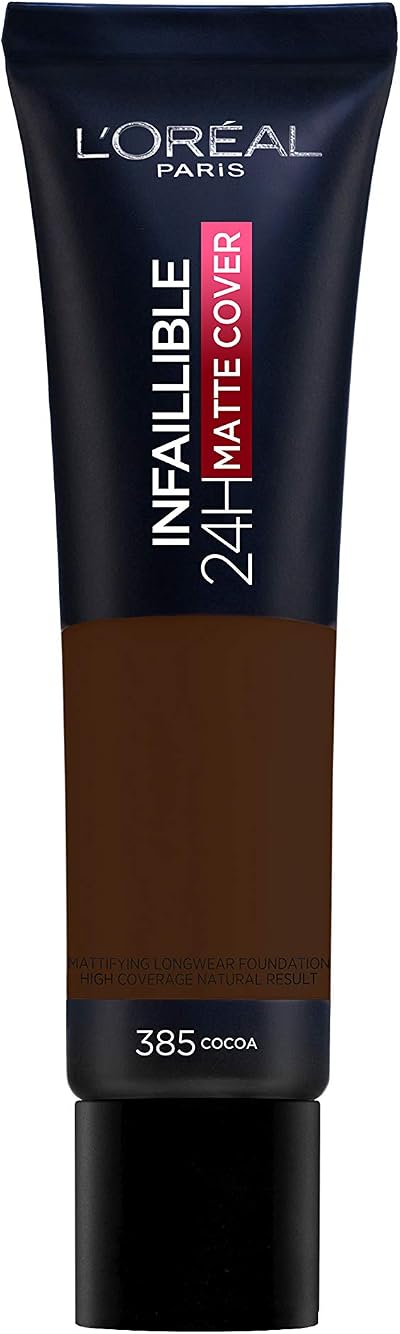 L'Oreal Paris Infallible 24H Matte Cover Foundation 385 Cocoa