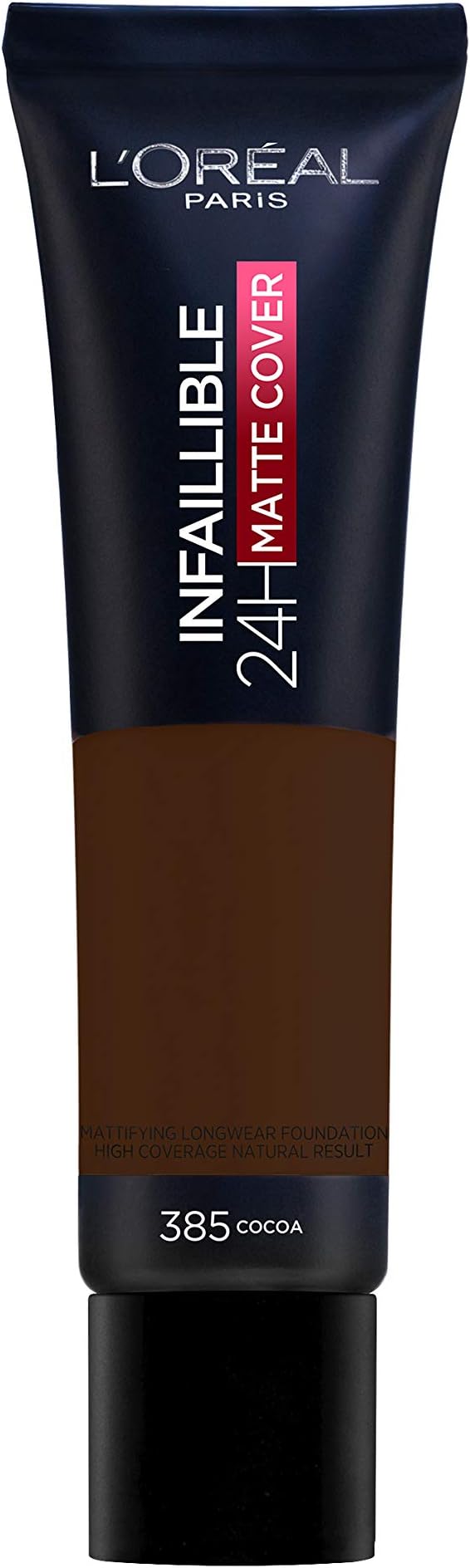 L'Oreal Paris Infallible 24H Matte Cover Foundation 385 Cocoa
