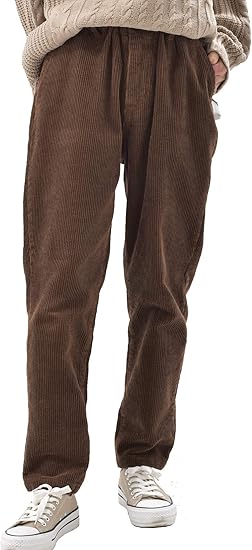 Amazon アール ピー エス R P S ラップウエストコーデュロイマムパンツ M ブラウン ロングパンツ 通販