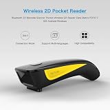 NETUM C750 Bluetooth 2.4G Wireless Mini Barcode Scanner 1D 2D QR USB view 2