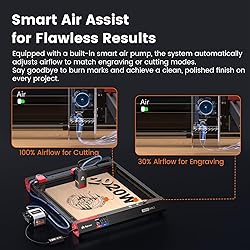 Algolaser 20W Laser Engraver Machine - Alpha MK2