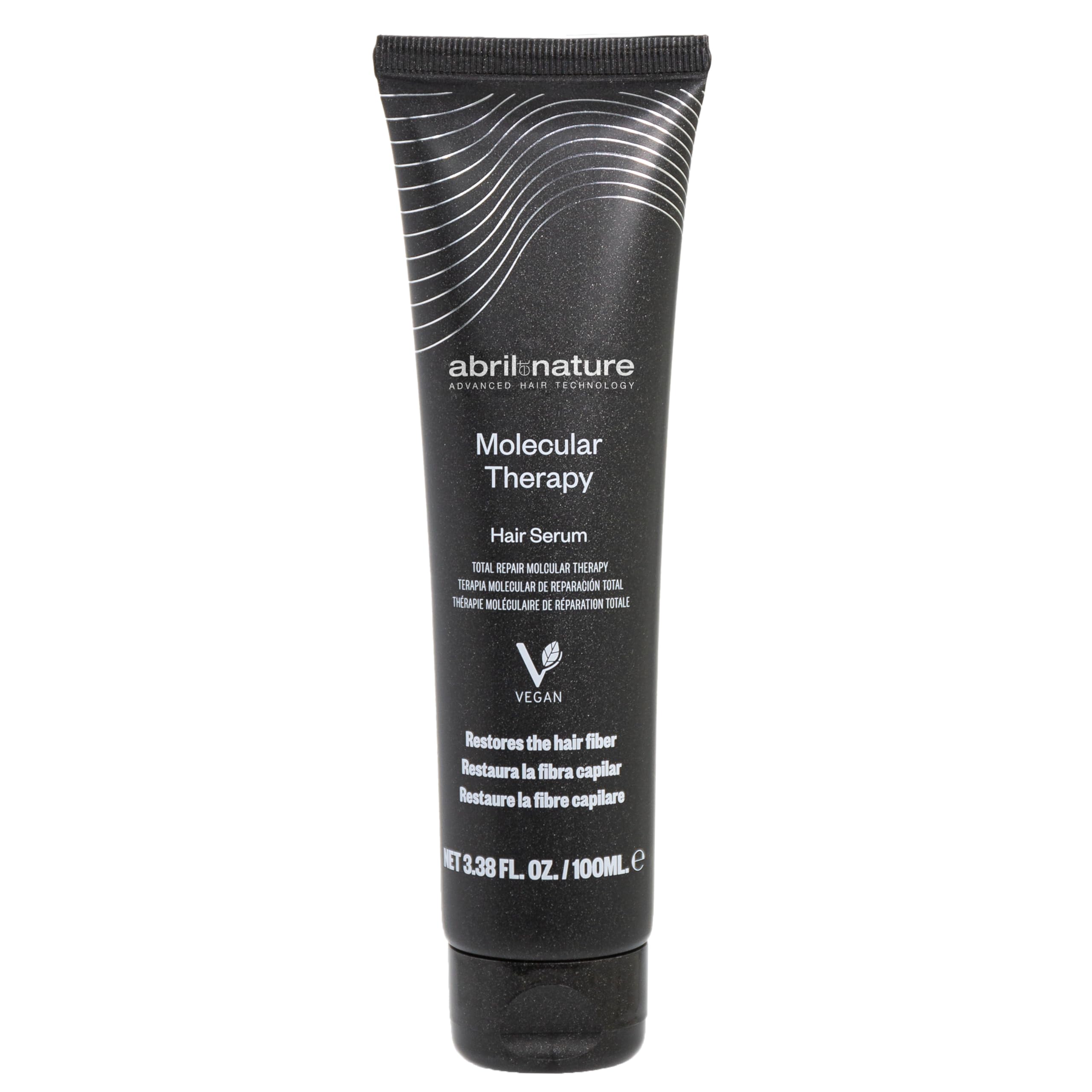 abril et nature - Professional Serum Molecular Therapy - For Damaged, Overprocessed, or Aging Hair - Repairs, Restructures, and Fills the Hair Fiber - Leave-In - 100 ml