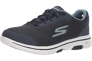 Skechers Men's Gowalk 5 Qualify-Athletic Mesh Lace Up Performance Walking Shoe Sneaker