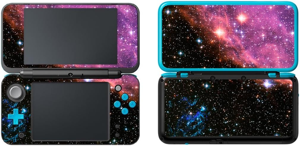 UUShop Protective Vinyl Skin Sticker Cover Wrap for New Nintendo 2DS XL/LL Starry Sky 03