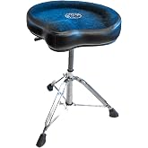 ROC-N-SOC Nitro Gas Drum Throne with Original Saddle - Blue