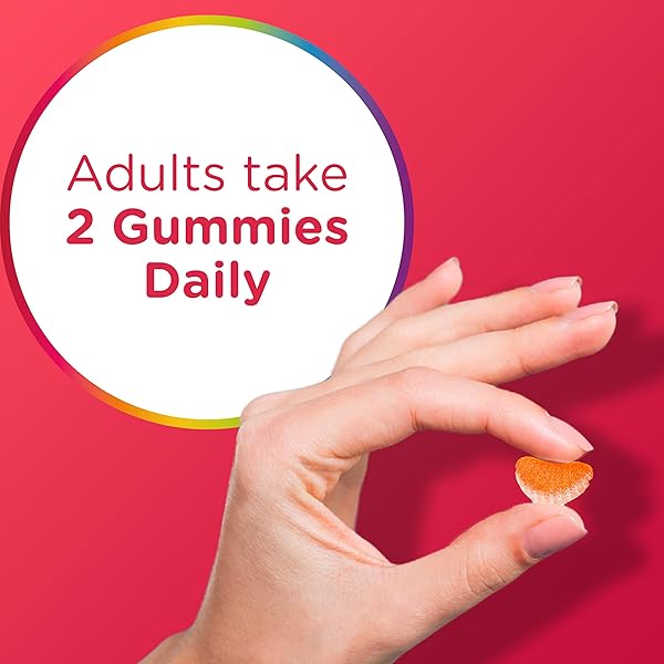 CENTRUM MULTIGUMMIES MULTI+ OMEGA 3 DUAL ACTION, ADULT MULTIVITAMIN, MULTIVITAMIN/MULTIMINERAL/OMEGA 3 SUPPLEMENT, STRAWBERRY/LEMON/ORANGE FLAVORS – 110 COUNT
