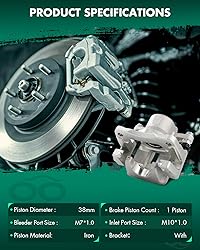SCITOO 19B7049 19B7048 Rear Left & Right Disc Brake