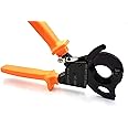 INNETOC Ratchet Cable Cutters,Aluminum Copper Wire Cutters for Cutting electrical wire as Ratcheting Wire Cut Hand Tool (300mm2)