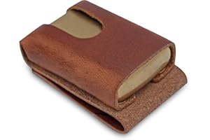American Bench Craft Leather Lighter Pouch - Belt Case for Zippo Lighter