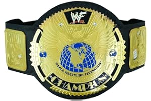 Maxan Replica Big Eagle Wrestling Championship Title Belt Adult Size, Large, Black