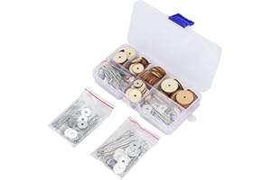 50 Set Cotter Pin Joints For Dolls, Doll Wood Skeleton Joints Movable Engage Bolt Teddy Bear Making Supplies Doll Joints Diy 