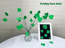 Do²ping Dark Green Foam Sheets Crafts, 8.5x5.5