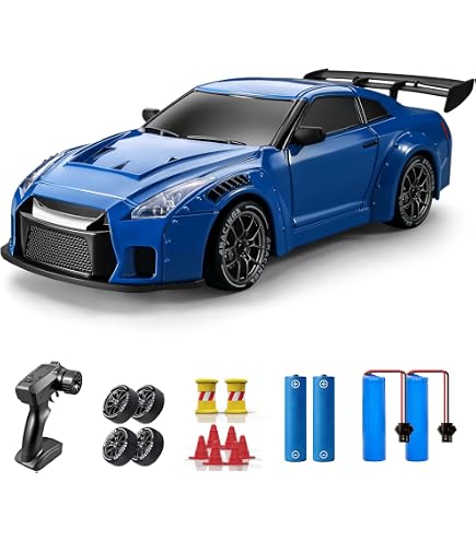 Amazon.com: ACAMMZAR RC Drift Car Pro Upgraded with Gyro, 1:24