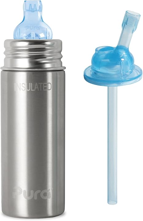 insulated sippy cup with straw