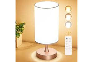 OYADISIIOP Light Therapy Lamp, 10000 Lux Daylight Lamp with 3 Color Temperatures, Adjustable Brightness, Timer & Memory Function, Sunlight Lamp with Remote Control(Gold Base White Shade)