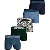 Björn Borg | Bjorn Borg Cotton Stretch Boxer 5P, Boxer Briefs for Men, Multi-Packs Available, Medium