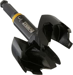 WoodOwl 05104 Selfeed Bit – 1 3/8-Inch Diameter, 7/16-Inch Shank | Wood Boring Drill Bit For Fast, Clean Holes