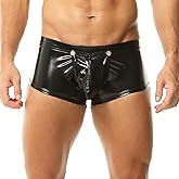 QiaTi Men's Shorts Slim Fit Hot Short Pants Tight Shorts for Holiday Casual Men