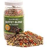 Fluker's Buffet Blend Tortoise Diet, Veggies with Fortified Pellets, 6.75 oz