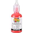 Scribbles Fabric 3D Paint, 1 Fl Oz (Pack of 1), Bright Red