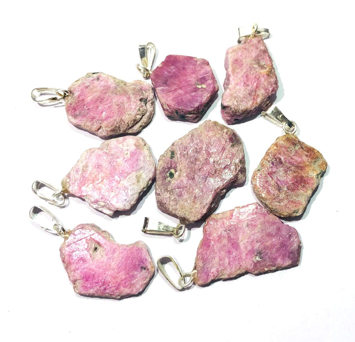 crystalmiracle Ruby Single Pendant Crystal Healing Fashion Gift Wellness Peace Gemstone Energy Handcrafted Accessory