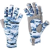 Palmyth UV Protection Fishing Fingerless Gloves UPF50+ Sun Gloves Men Women for Kayaking, Hiking, Paddling, Driving, Canoeing, Rowing