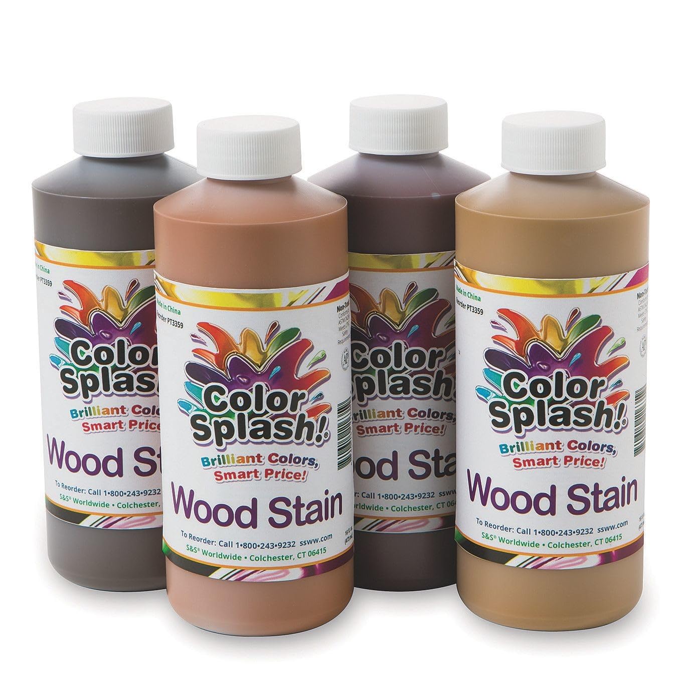 Photo 1 of Color Splash! Gel-Based Wood Stain, 16-oz. (Pack of 4)