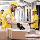 KAYGO Micro Foam Nitrile Coated Work Gloves 3 Pairs Large Navy KG18N view 4