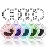 MOLOVA Waterproof Airtag Keychain Air Tag