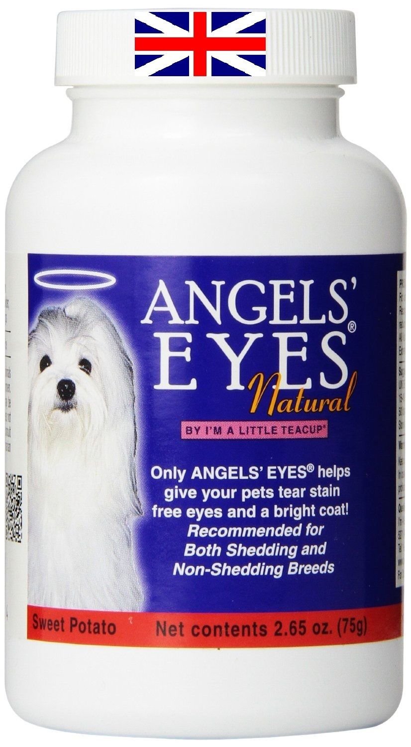 Angels Eyes Sweet Potato Formula Tear-Stain Remover for Dogs, 75 g
