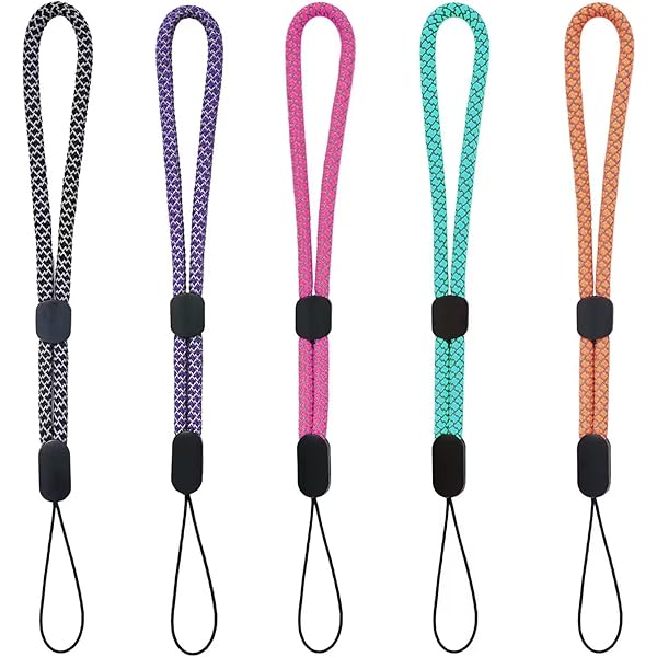 ABLAZE Lot De 30 Dragonnes Poignet 18 Cm – Couleurs Assorties Pour Clés, USB, Badges, Téléphones, Étiquettes