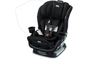 Britax Poplar S Convertible Car Seat, 2-in-1 Car Seat with Slim 17-Inch Design, ClickTight Technology, Onyx