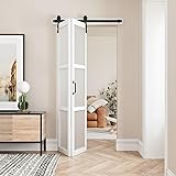 Paintable Bifold Barn Door, Fingerprint-Resistant 3