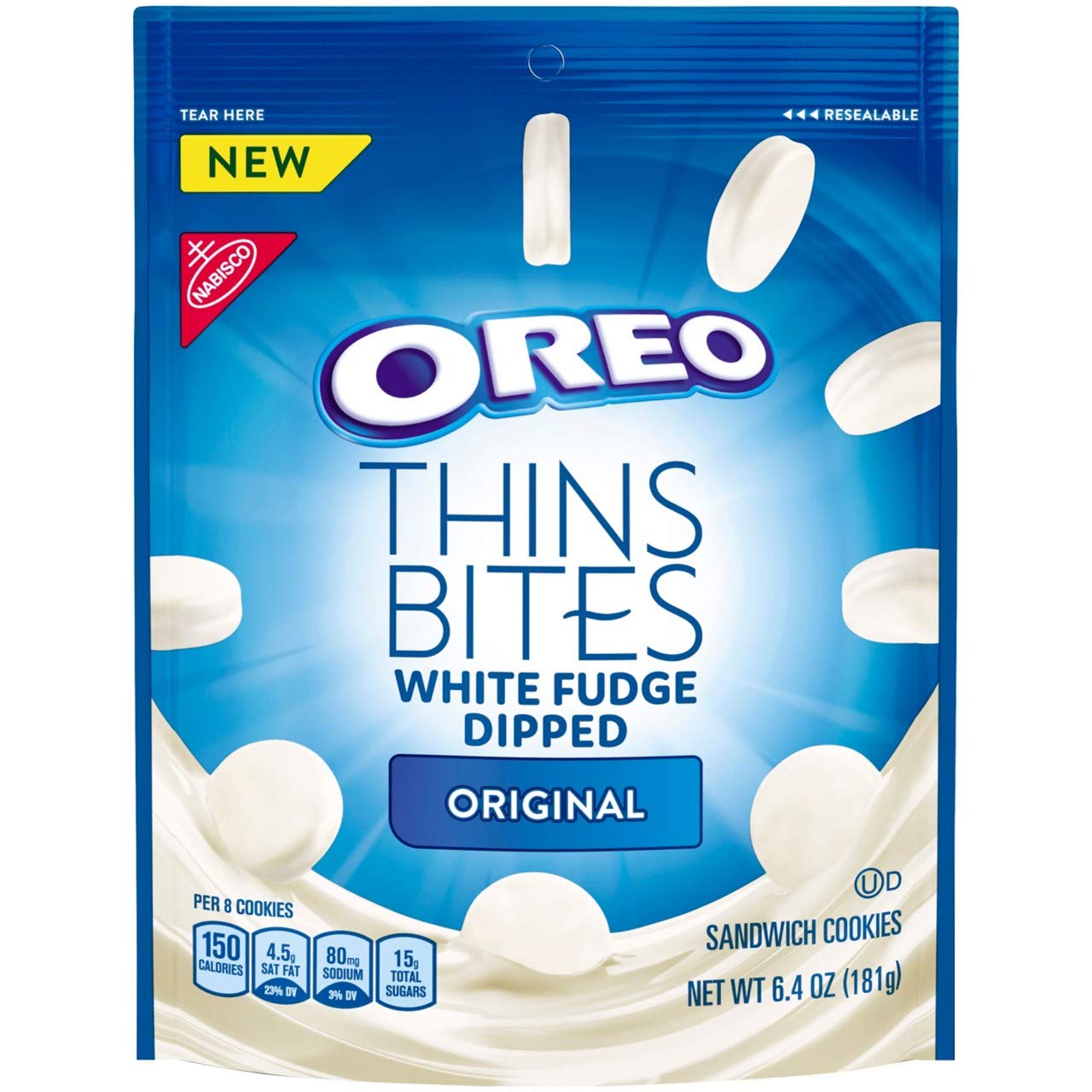 White Chocolate Fudge covered OREO cookies 1 box