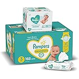 pampers swaddlers size 2 diapers 168 ct box