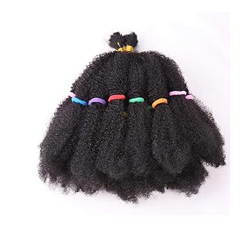 Amazon Com Marley Braids Hair Afro Kinky Bulk Synthetic Hair 14