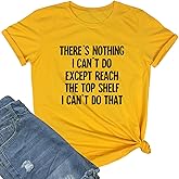 BLACKOO Women There's Nothing Funny Tshirts Graphic Cute Tees
