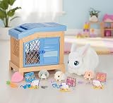 Little Live Pets Mama Surprise Bunny with Hutch 3 Babies Interactive Fun view 7